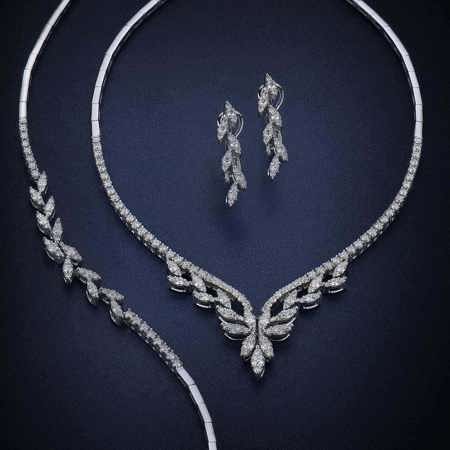 Wings Diamond Jewelry Set